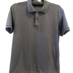 Uniqlo Heather blue Polo Shirt